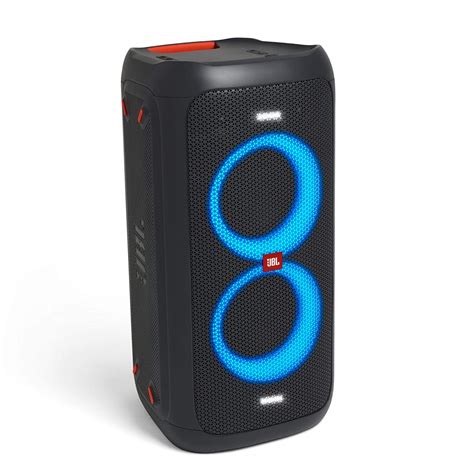 jbl partybox  portable bluetooth party speaker  bass boost  dynamic light show