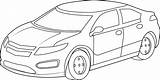 Car Coloring Clip Sports Cool Line Sweetclipart sketch template