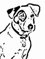 Scroll Saw Patterns Terrier Russell Jack Printable Wood Scrollsawer Intarsia sketch template