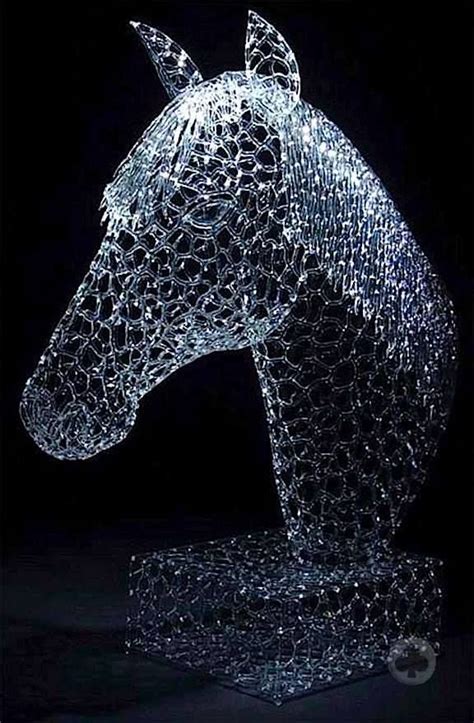 Robert Mickelsen Glass Sculpture Hand Blown Glass