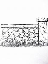 Mur Fence Stamps Digi Choose Board sketch template