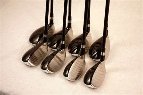 custom  xds hybrid golf clubs        pw set taylor fit steel