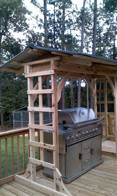 build  grill gazebo   backyard diy projects