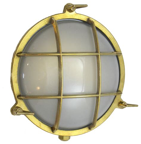 Nautical Round Cage Light Ul Listed For Us J Box Indoor