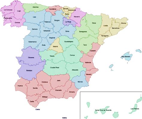 es carregador mapa interactiu de les provincies despanya