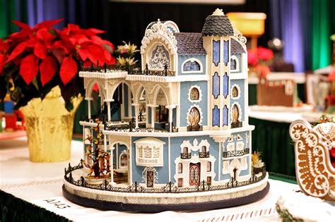 scene   national gingerbread house competition held