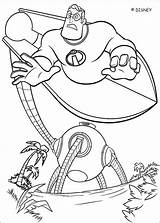Incredibles Coloring Pages Color Print Online Hellokids Disney Book sketch template