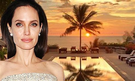 inside angelina jolie and brad pitt s thailand holiday at the amanpuri beach resort daily mail
