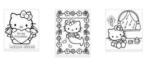 kitty printables  kitty party  kitty colouring pages