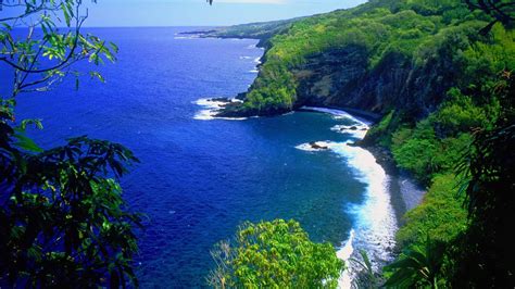 hawaii desktop hintergrund gewässer natürliche landschaft natur küste