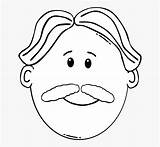Moustache Mustache Outline Clipartkey sketch template