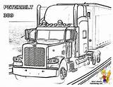 Coloring Peterbilt Truck Trucks Pages Semi Printable Kids Color Print Adult Sheet Book Cold Stone Big Yescoloring Rig Sketchite Pencil sketch template