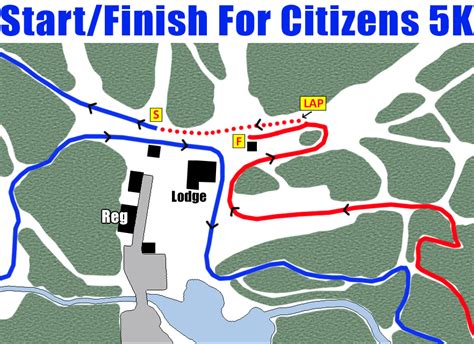 woodford wonderfest  citizens race map details