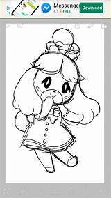 Isabelle Wip sketch template