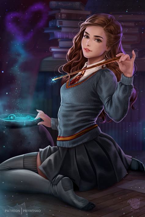 Hermione Granger Harry Potter Art By Prywinko R Pikabu