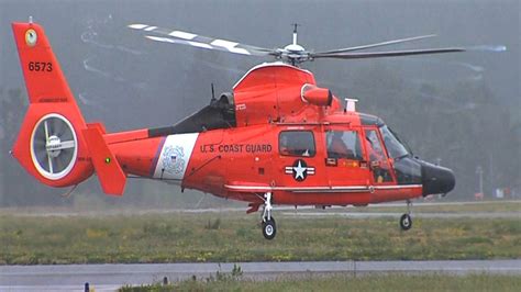 eurocopter hh  dolphin coast guard humboldt bay youtube