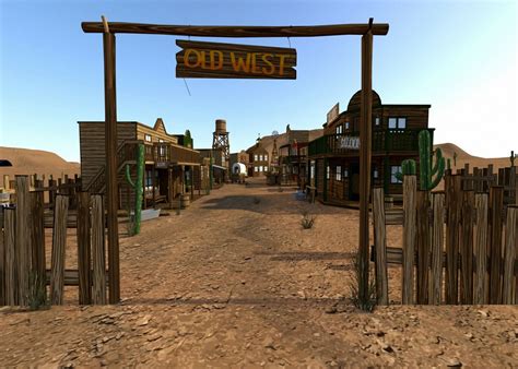 west backdrop western world cowboy town background photography