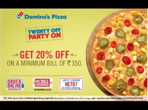 dominos coupon code  dominos verified offers deals   dominos coupons