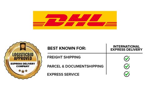 dhl courier service international express delivery company