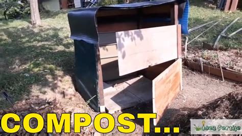 costruire una compostiera youtube