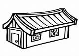 House Coloring Pages Large sketch template