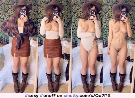 sexy onoff dressedundressed selfie glorious tits
