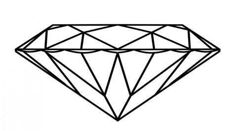 diamond coloring page  getdrawings