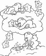 Coloring Bears Carinhosos Ursinhos Nuvens Limpando Troskliwe Misie Kolorowanki Dzieci Tudodesenhos sketch template