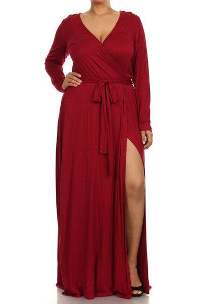 plus size wrapped dress plus size red dress curvy girl fashion plus