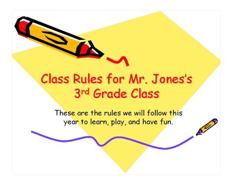 classroom rules template classroom rules template  template haven