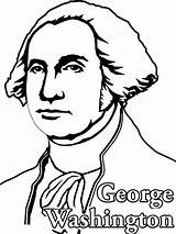 George Washington Coloring Pages President Founding Fathers Printable Booker Color Kids States United Template Kindergarten Educational Print Recommended Getcolorings sketch template