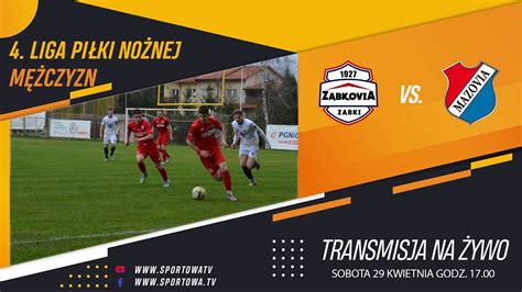 4 Liga Piłki Nożnej Mks Ząbkovia Ząbki Vs Mazovia Mińsk Mazowiecki