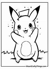 Pikachu Printable Iheartcraftythings Pickachu sketch template