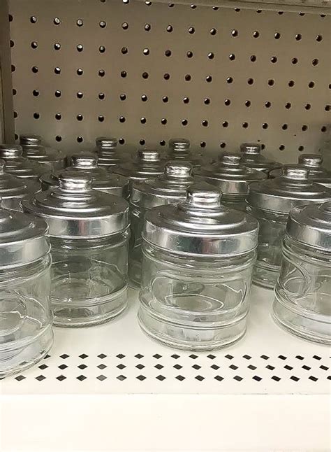 age inexpensive dollar tree storage jars jar