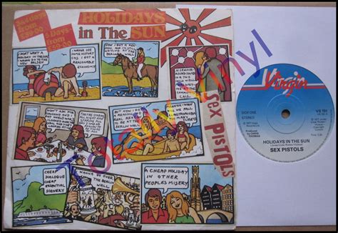Totally Vinyl Records Sex Pistols Holidays In The Sun Satellite