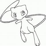 Mew Pokemon Coloring Pages Mewtwo Drawing Printable High Quality Sheets Cute Kids Pokémon Getdrawings Choose Board Popular Template Coloringhome sketch template