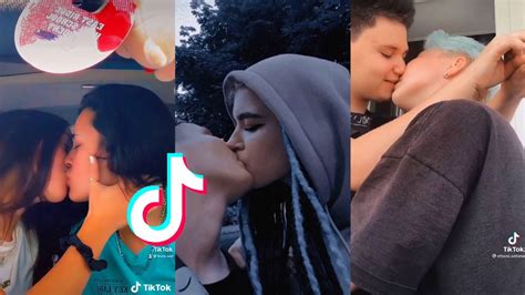 Lesbian Tiktok In Which The Hot Girls Kiss Top 15 Compilation 1