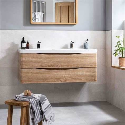 maia mm wall mounted double basin vanity unit wooden bathroom vanity double basin vanity