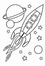 Space Coloring Pages Nasa Shuttle Getcolorings sketch template