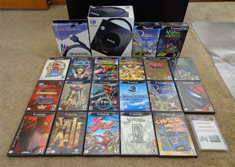 watchmeplaynintendo mikes  boxed gamecube collection