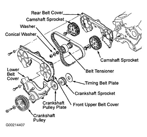 nissan frontier engine parts diagram