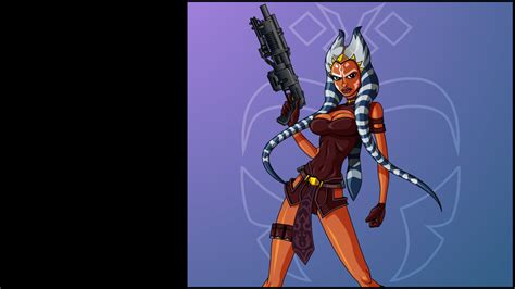 ahsoka wallpaper 2 by the first magelord on deviantart
