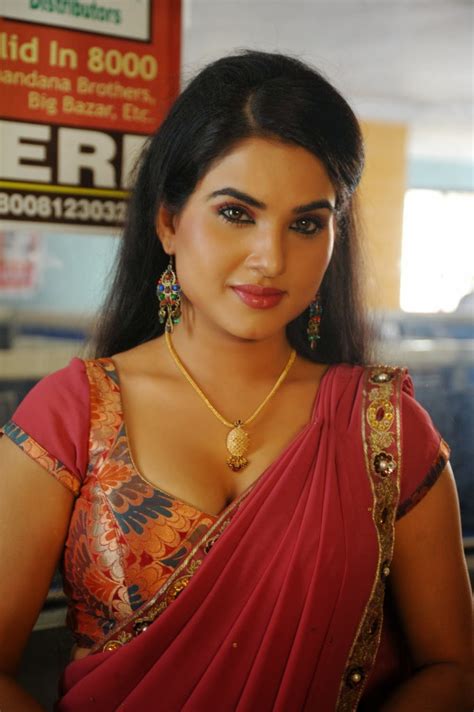 Tamilcinestuff Kavya Singh Latest Hot Photos In Red Sareehot Girls