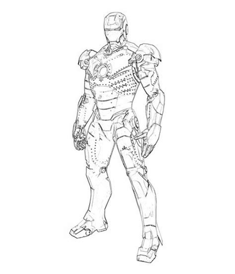 iron man  superheroes  printable coloring pages