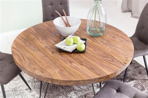 ronde houten keuken tafel kopen meubeldealsnl