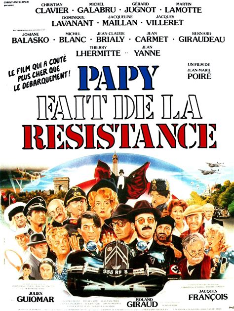 affiches posters et images de papy fait de la résistance 1983