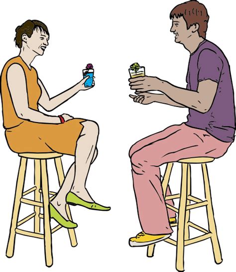 couple having drinks clip art at vector clip art online