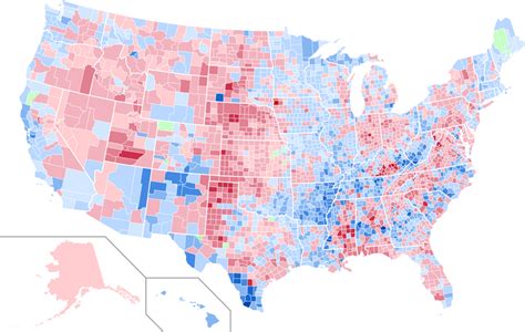 1992 Us Presidential Election Results By County George H