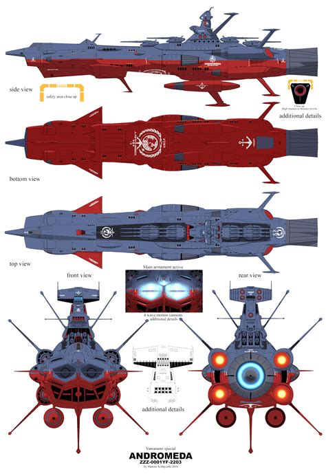 starship schematic  edf capital ships