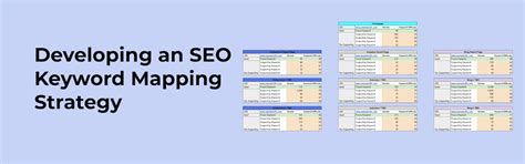 developing  seo keyword mapping strategy